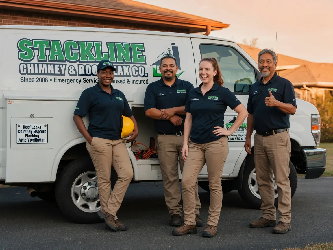 Chimney flashing repair company in Darien, GA
